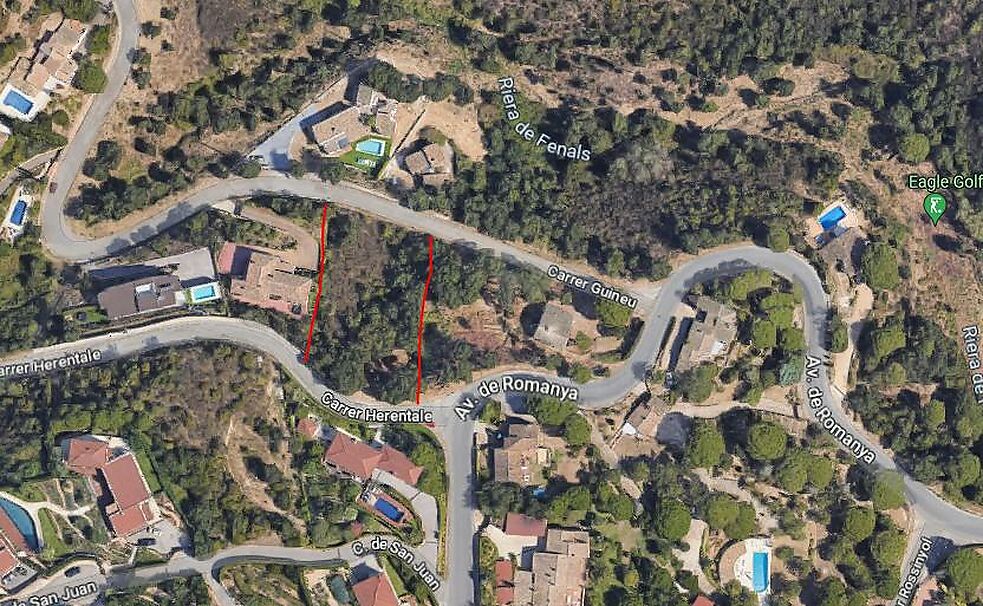 Plot for sale in Platja d'Aro