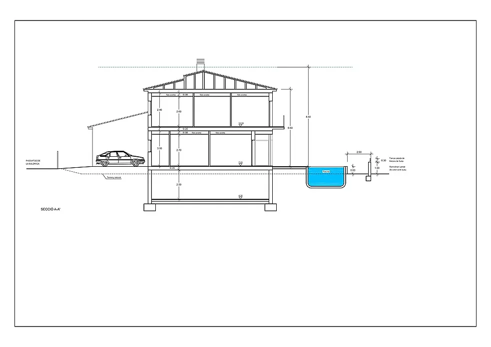 Casa de obra nueva en Sant Antoni de Calonge